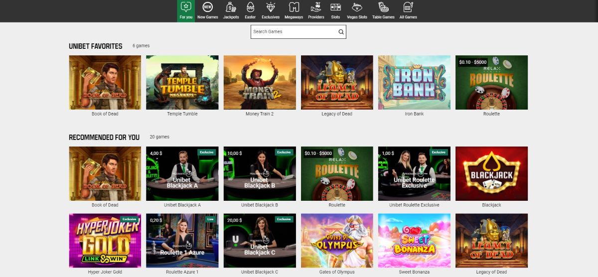 Unibet Casino