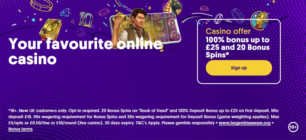 Casumo UK Bonus image