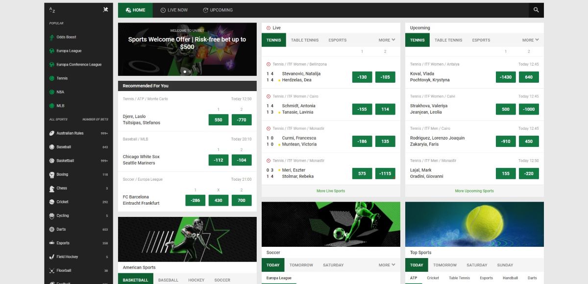 Unibet Sportsbook