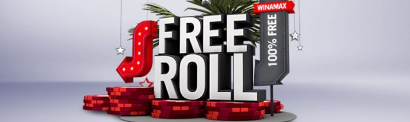 Winamax Free Roll Poker