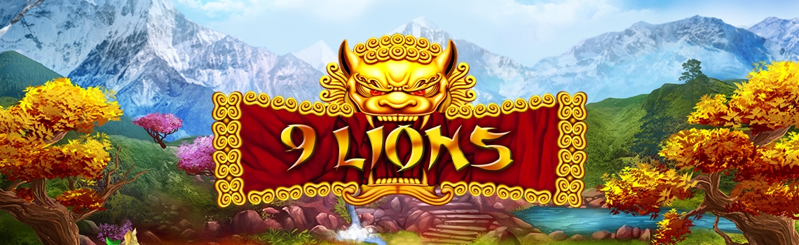 Wazdan 9 Lions slot logo