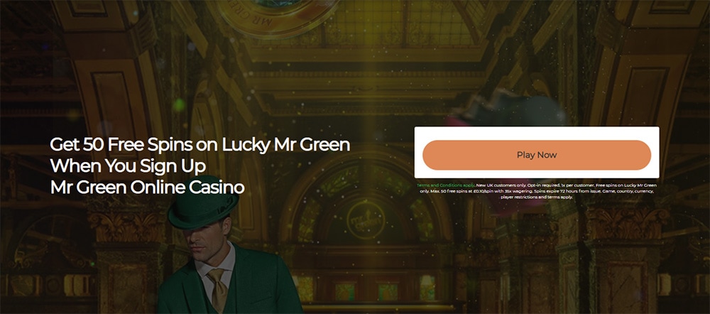 Mr Green UK Bonus