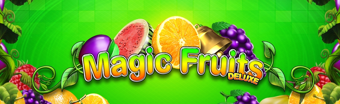 Wazdan Magic fruits deluxe slot logo