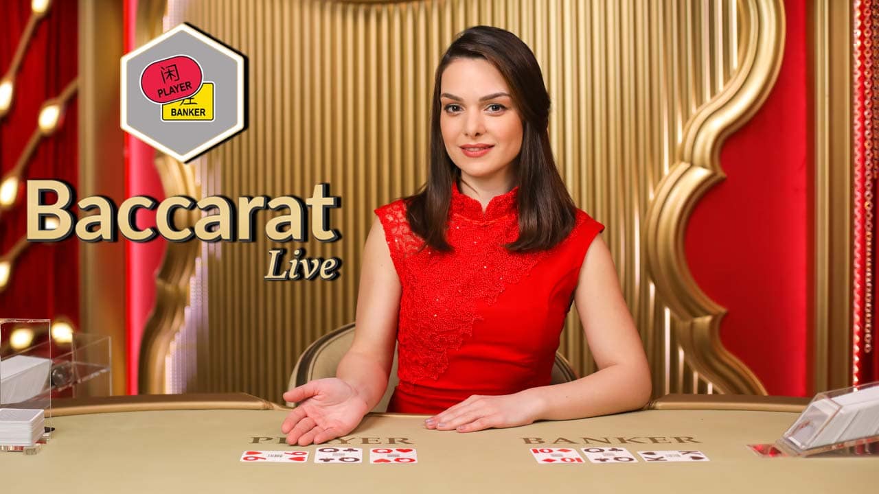 Live Baccarat Logo - Evolution Gaming