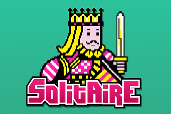 Retro Solitaire Logo