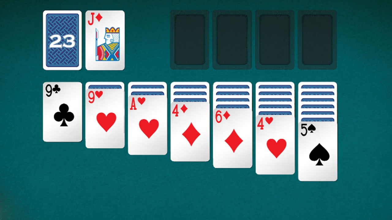 Casino Solitaire playing cards