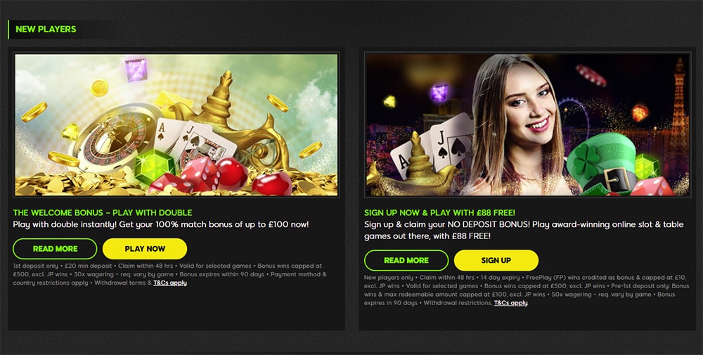 888 Casino UK bonus