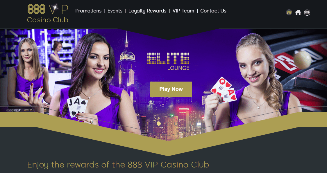 888 Casino VIP club image