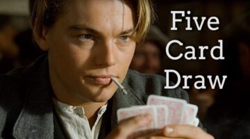 Jack Dawson playing poker