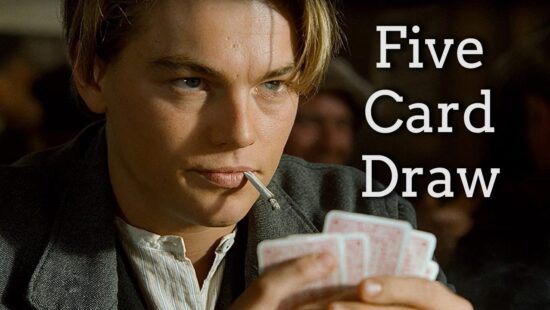 Jack Dawson playing poker