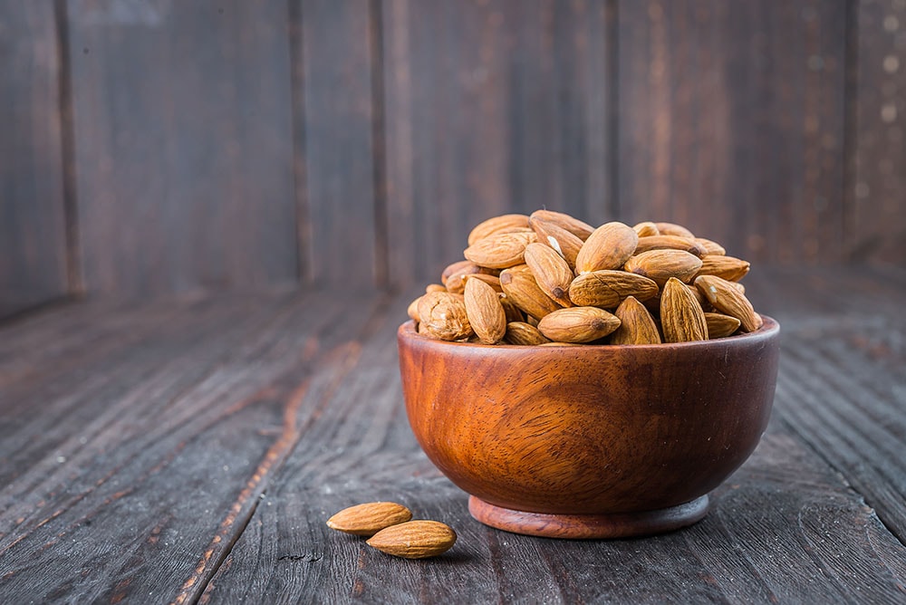 Healthy Almond Nuts Snack