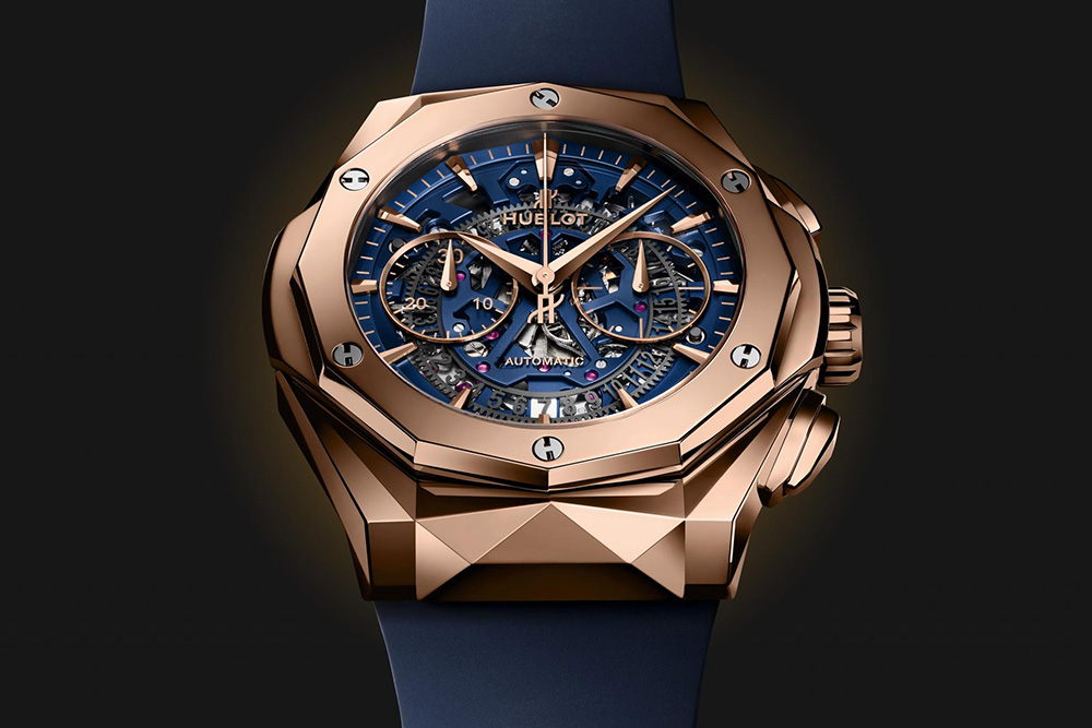 Aerofusion Chronograph Orlinski King Gold Blue 