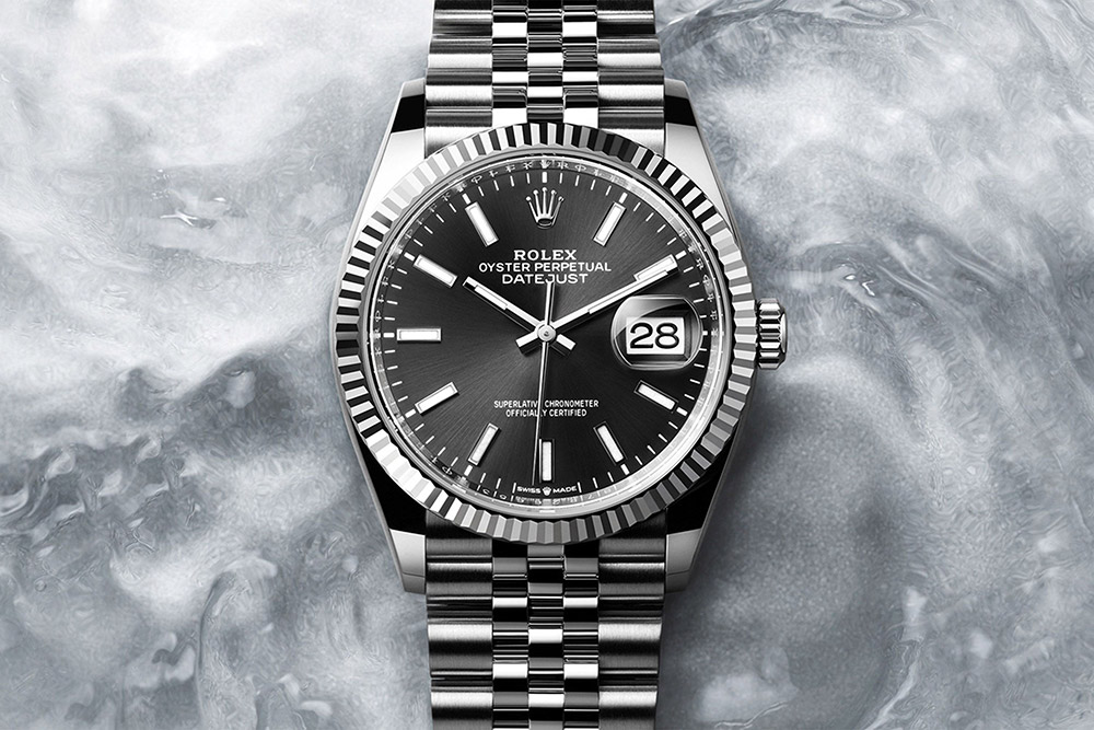 Rolex Datejust - silver