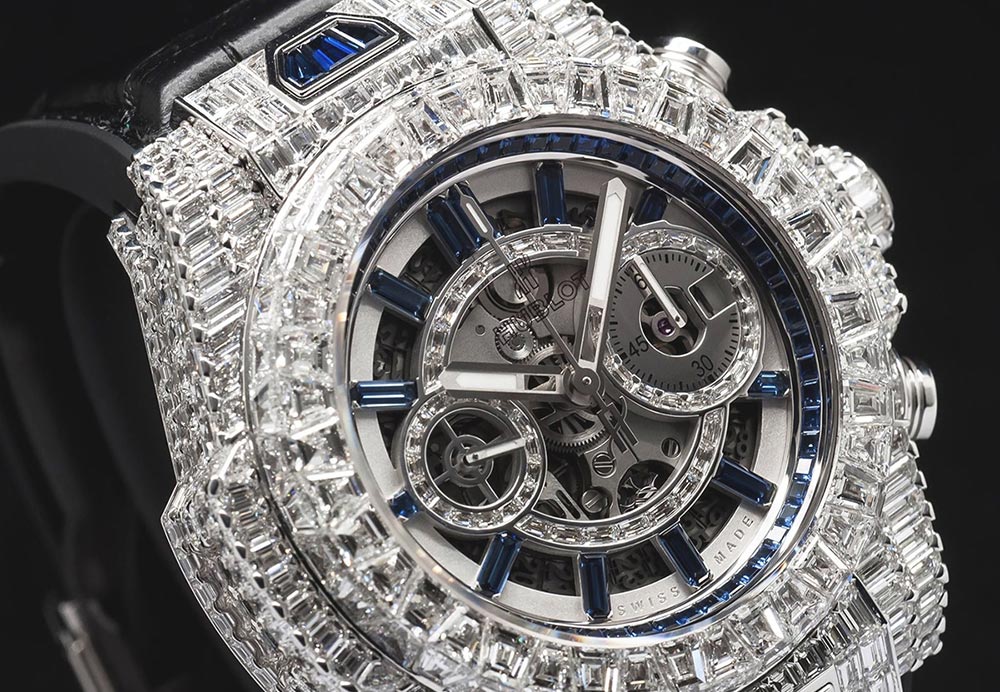 Conor McGregor Diamond Encrusted Floyd Mayweather Hublot