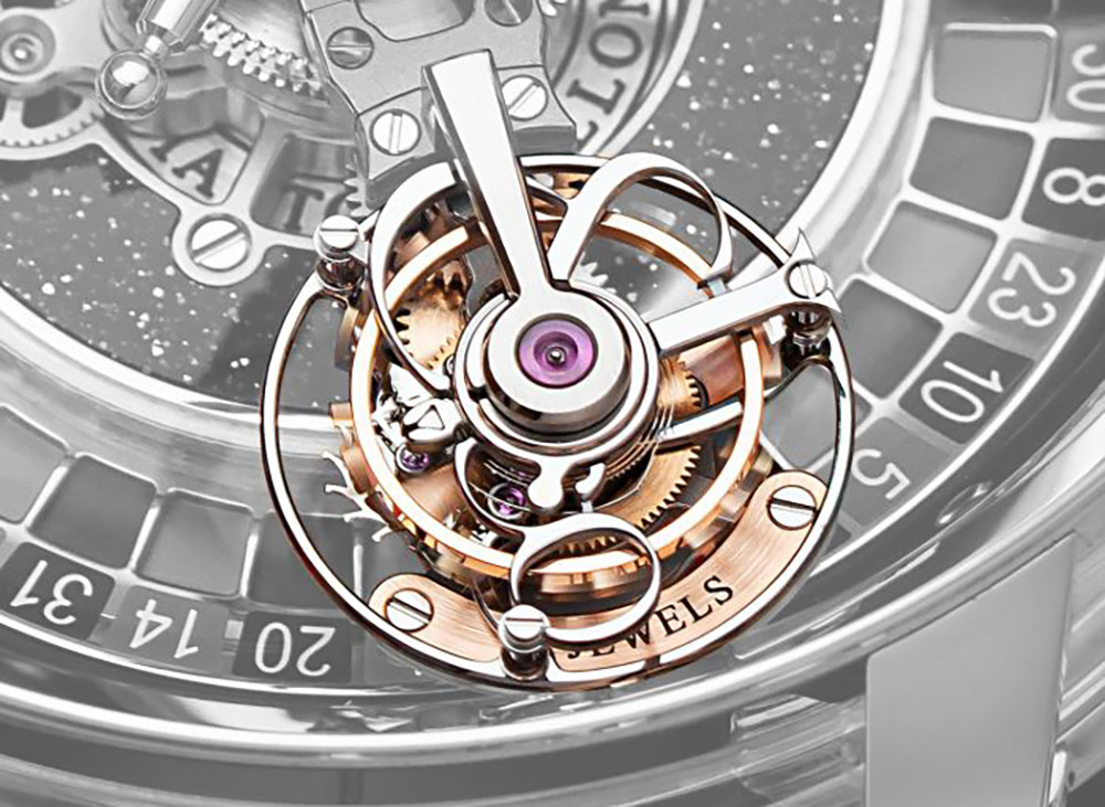 Tourbillion on Roulette watch