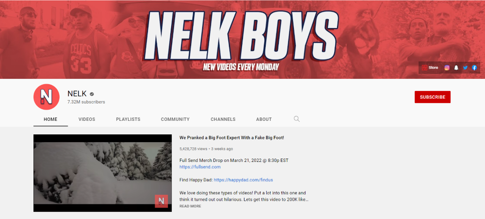 Nelk Boys YouTube