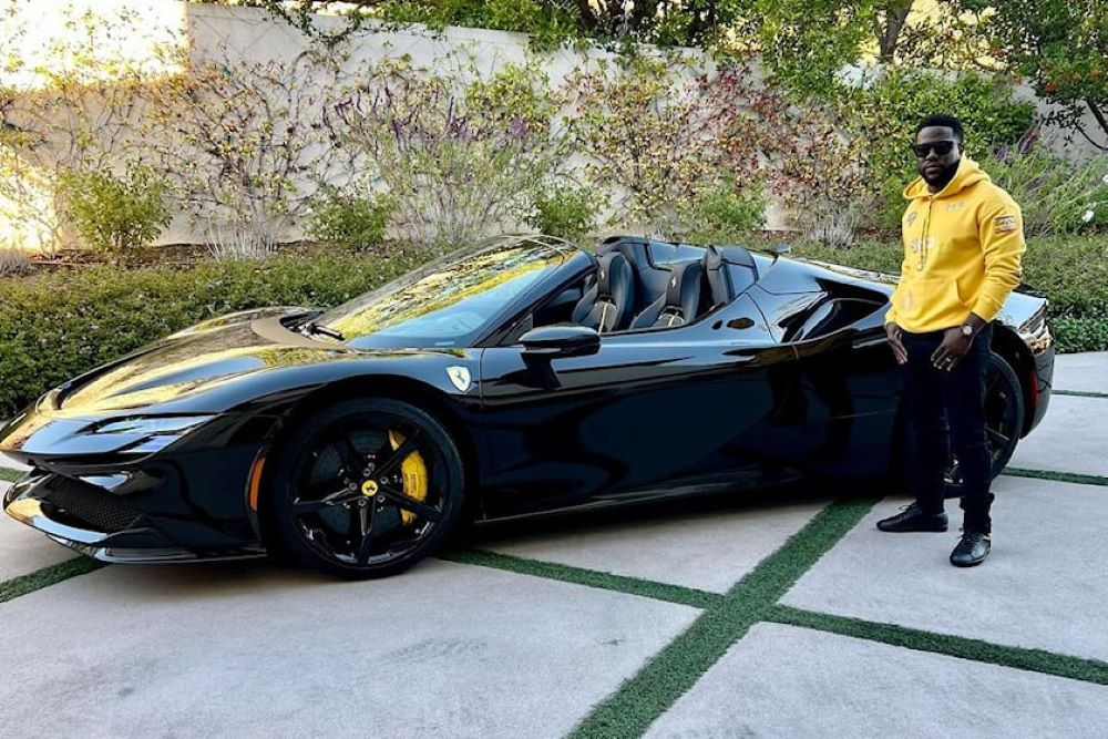 Kevin Hart's Ferrari