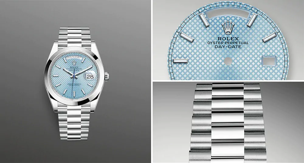 Rolex Platinum Ice Blue