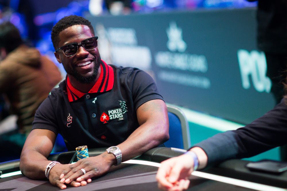 Kevin Hart with PokerStars