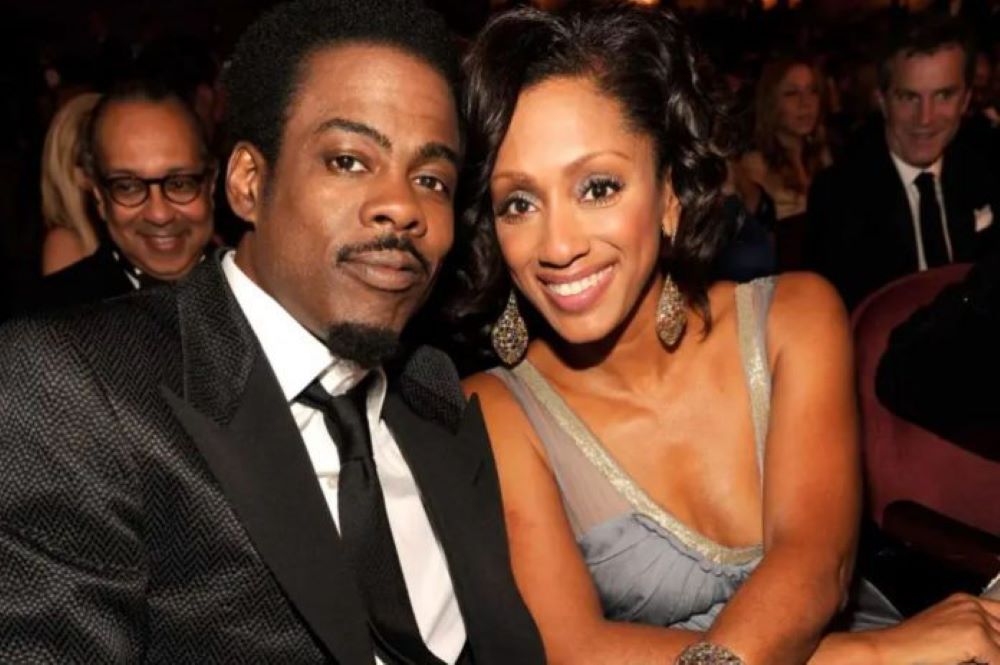 Chris Rock and Malaak Compton