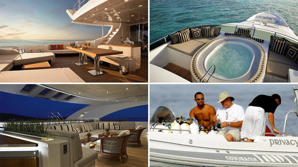 Tiger Woods Yacht Exterior