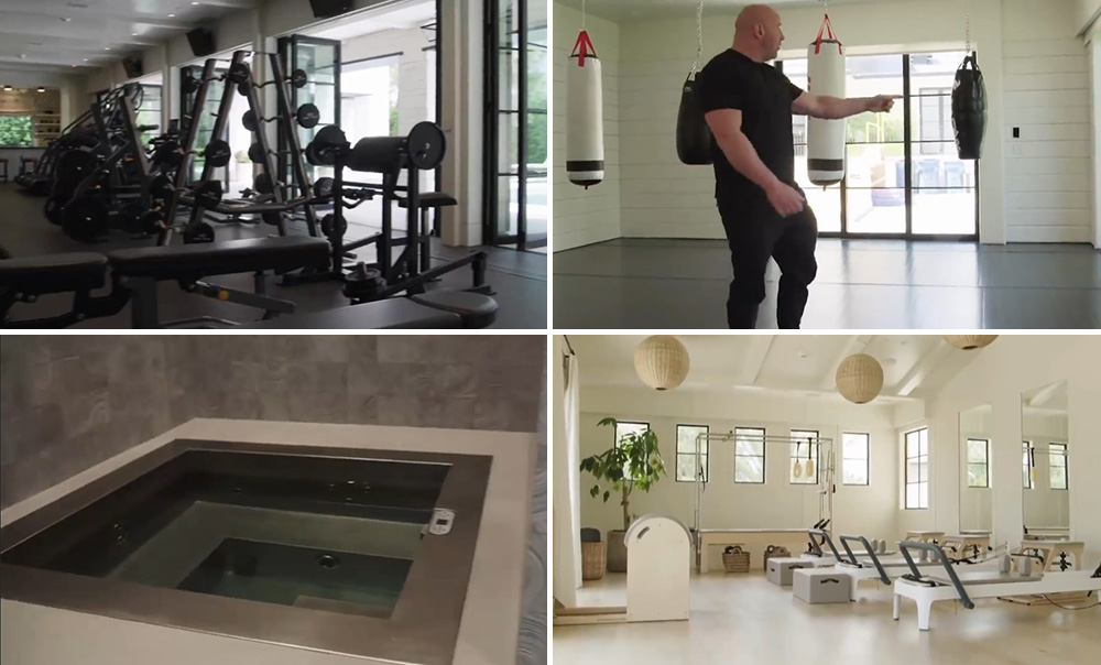 Dana White's House's In-Home Fitness Center