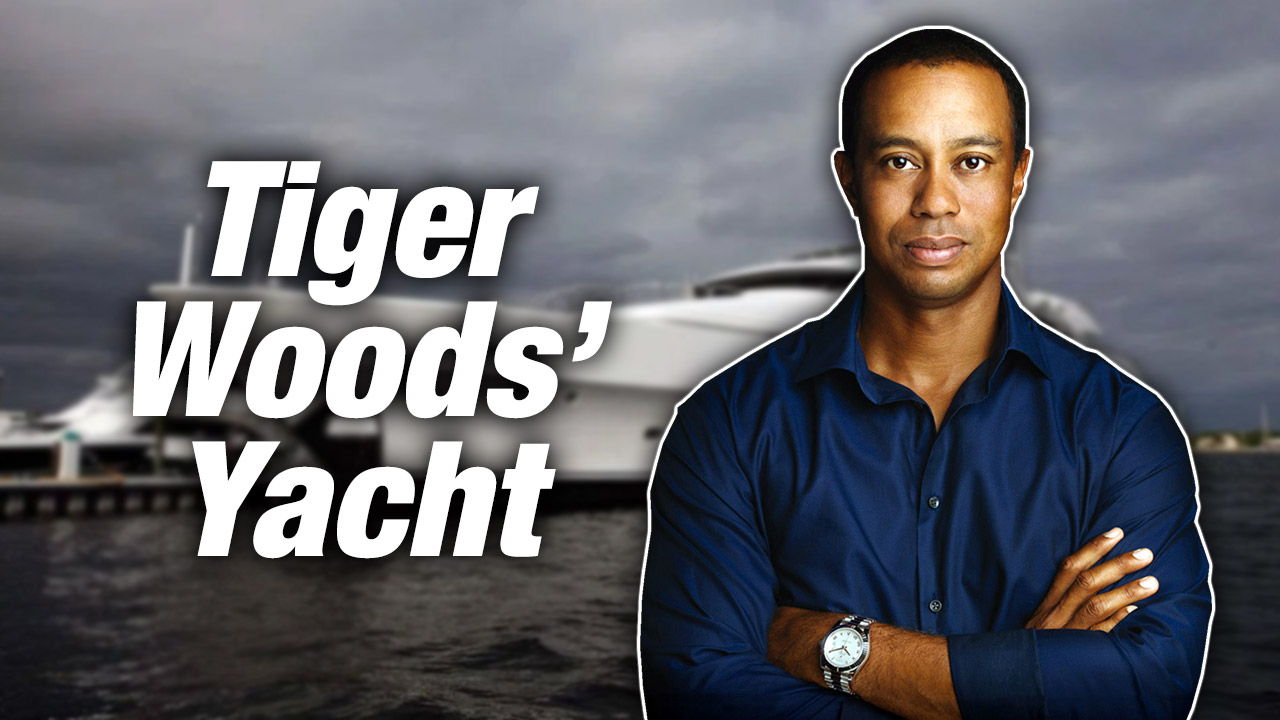 tiger woods yacht 2022
