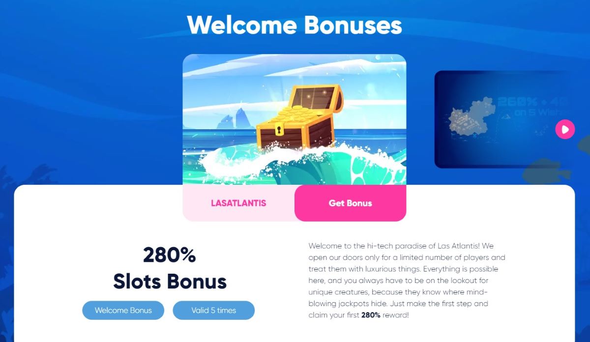 Las Atlantis Bonus