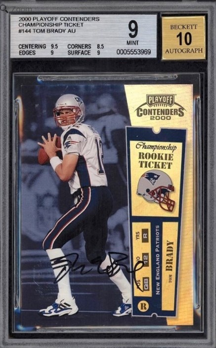 Tom Brady Rookie Card