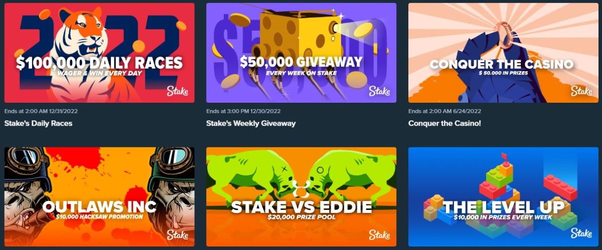 Stake Casino promotions