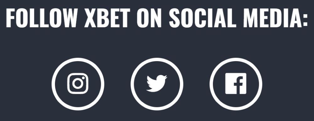 XBet Social Media Icons