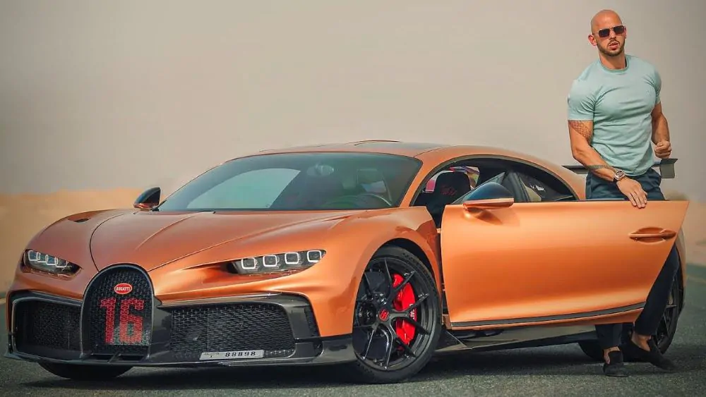 Andrew Tate's Bugatti Chiron