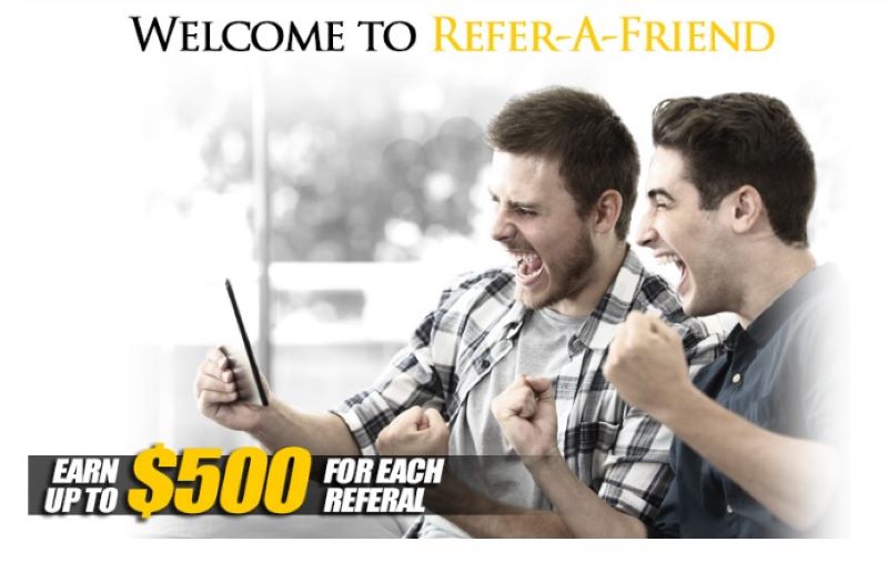 Bookmaker review refer a friend bonus