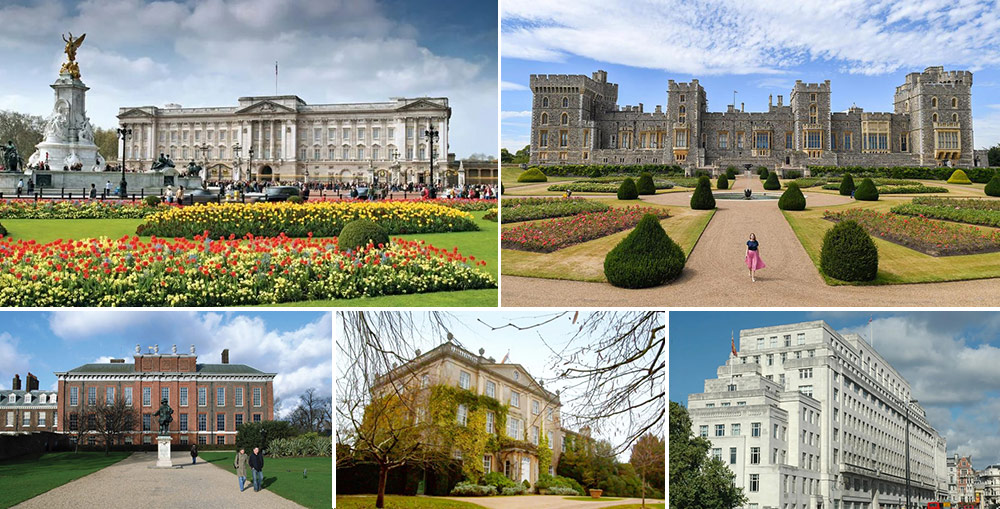 The castles during Queen Elizabeth II's reign