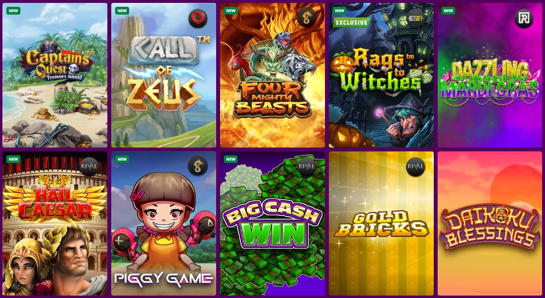 Super Slots Games Library