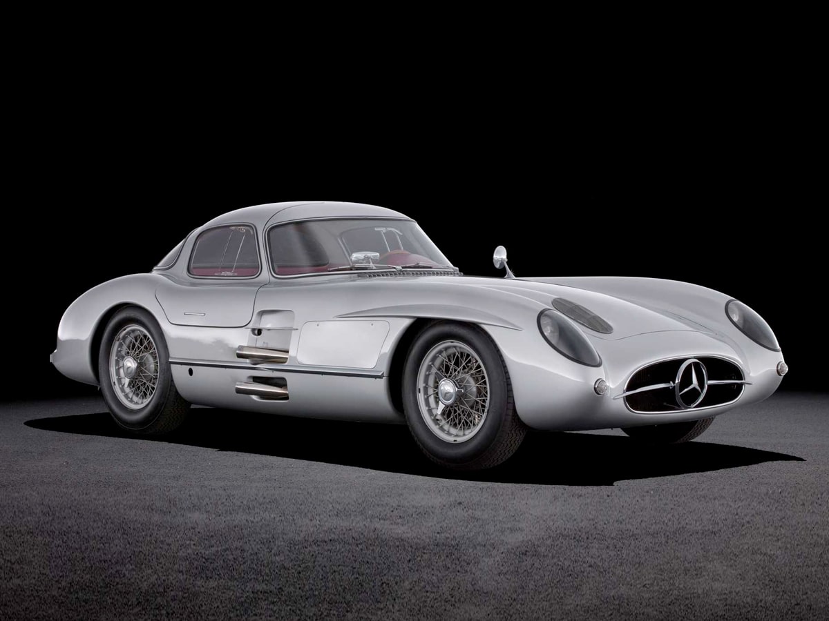 The most expensive car in the worls - 1955 Mercedes 300 SLR Uhlenhaut Coupe
