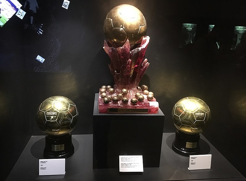 Super Ballon Dor Trophy from 1989
