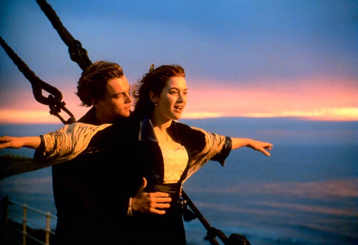 Titanic, the movie with Leo DiCaprio and Kate Winslet