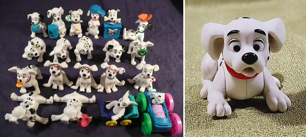 101 Dalmations COllectibles from McDonalds