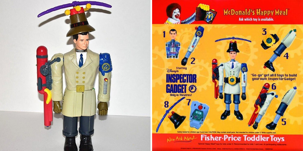 Inspector Gadget Happy Meal toy
