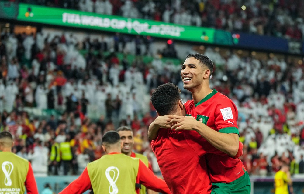 achraf-hakimi-celebrating-on-the-football-field